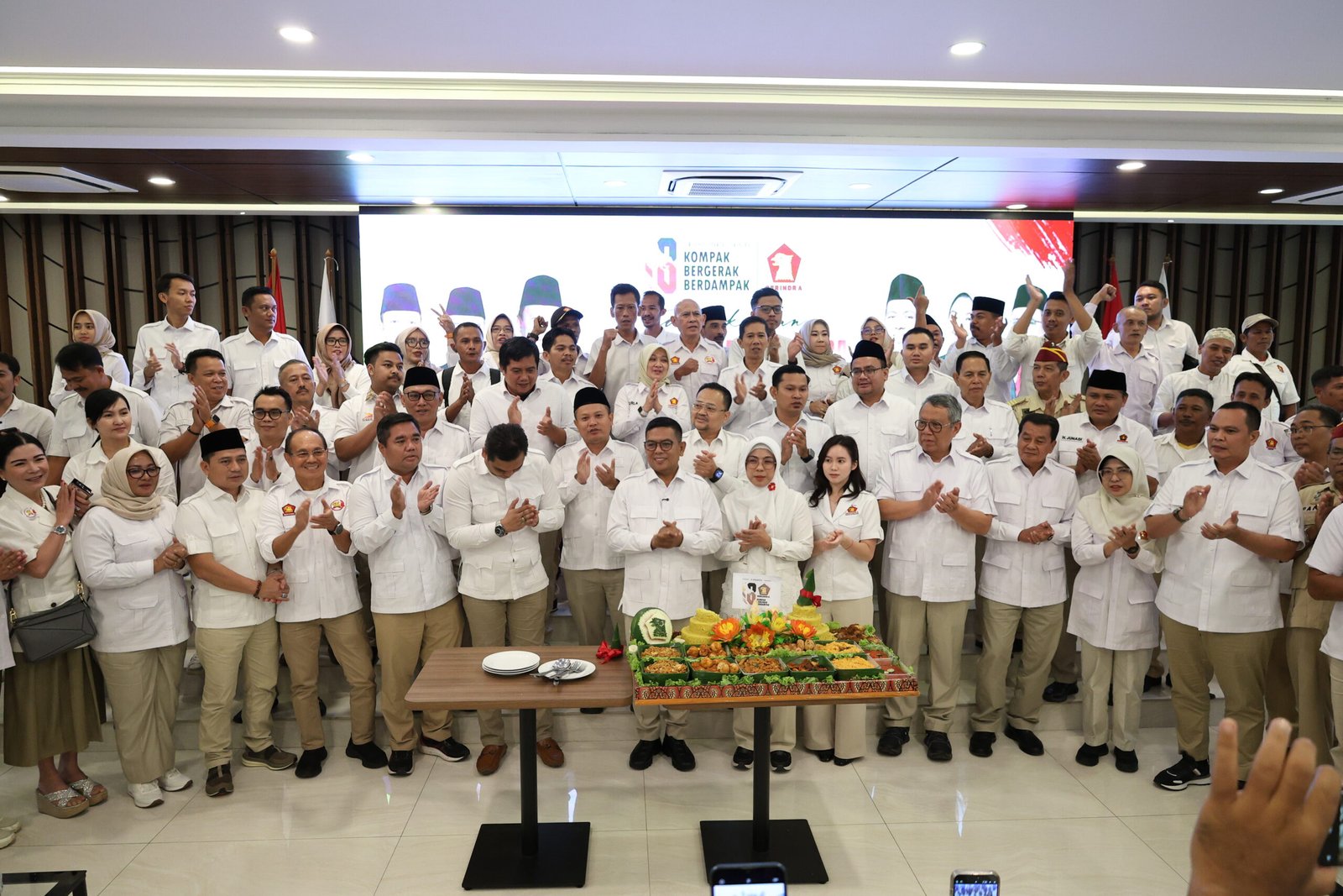 Tasyakuran HUT ke-18 Partai Gerindra